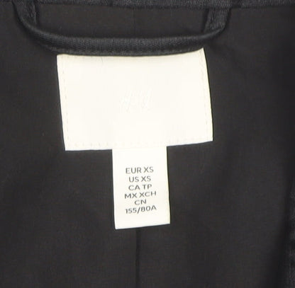 Womens UK Size XS H&M Black