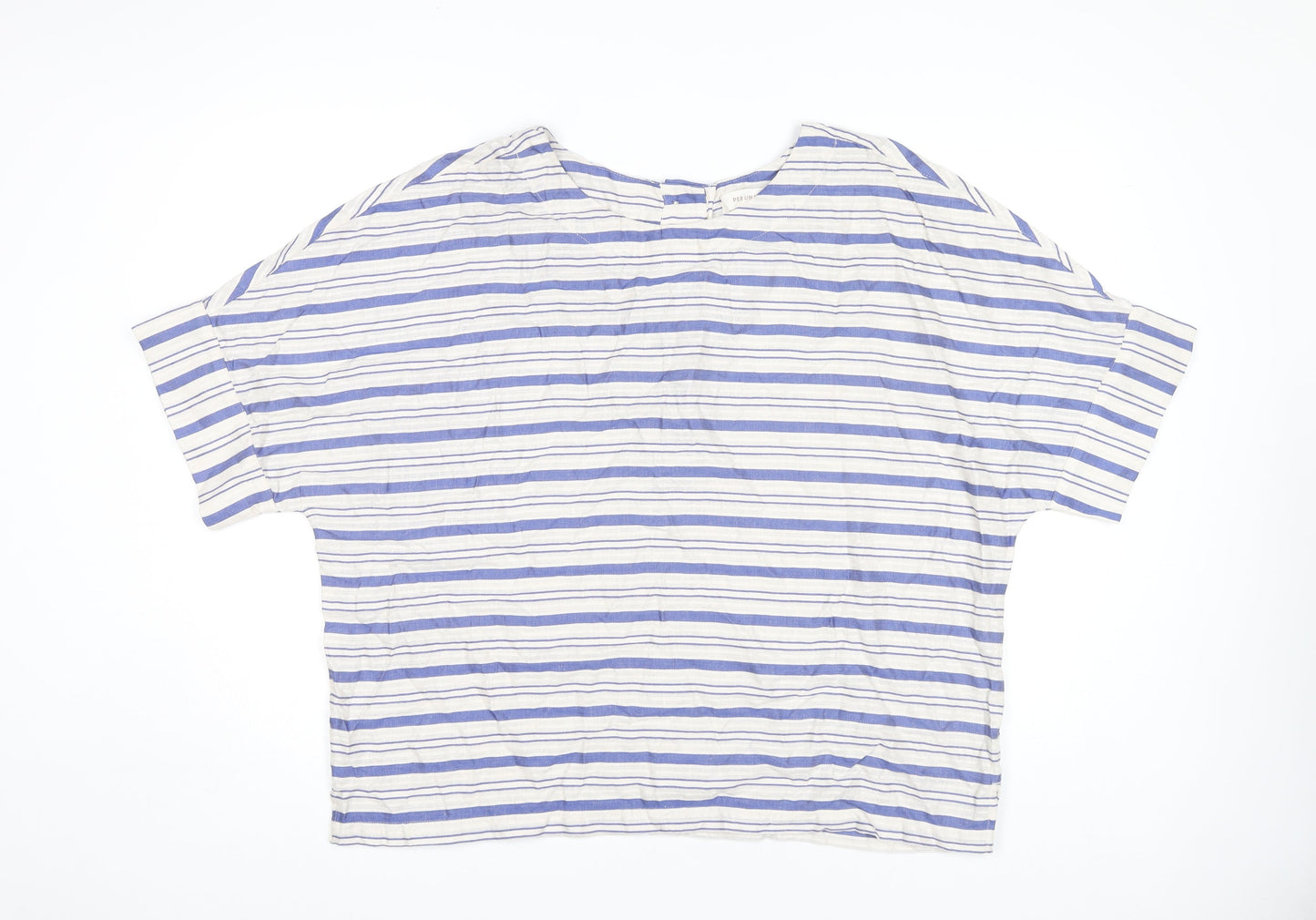 Womens UK Size 18 Per Una Multicoloured Basic T-Shirt