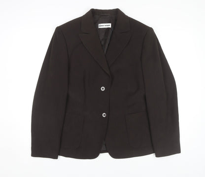 Gerry Weber Women's Black Blazer, Size 14, Regular Fit