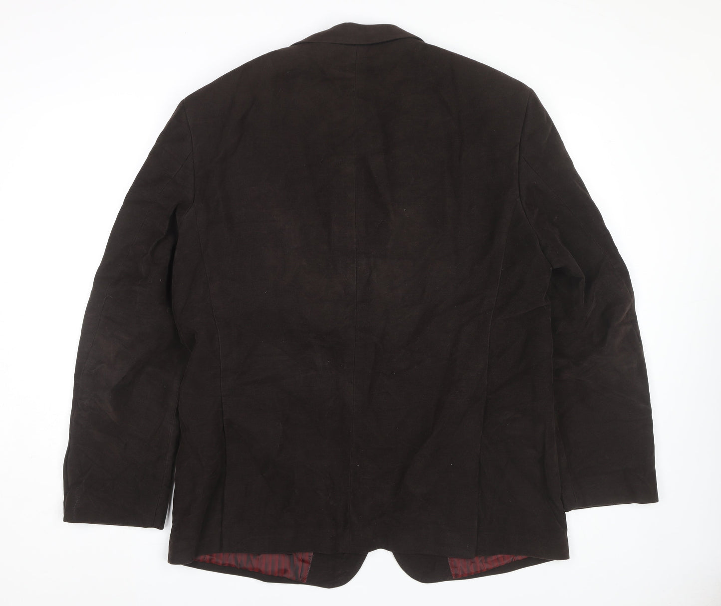 Florentino Men's Brown Cotton Blazer Jacket UK 44