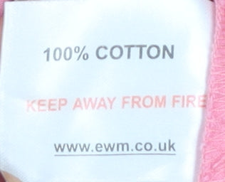 EWM Women's Pink Button-Up Shirt Size 18