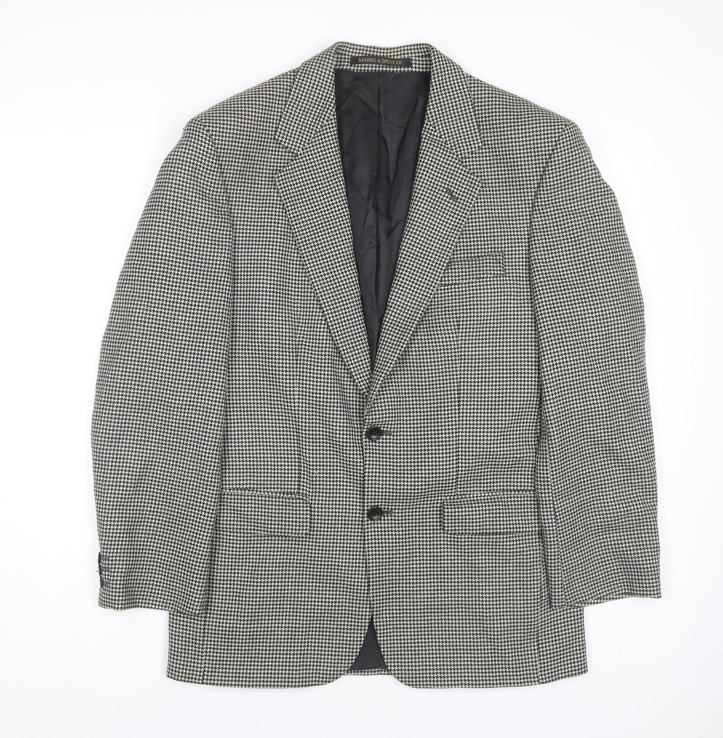 Mens UK Size 38 Marks and Spencer Regular Grey Suit Jacket