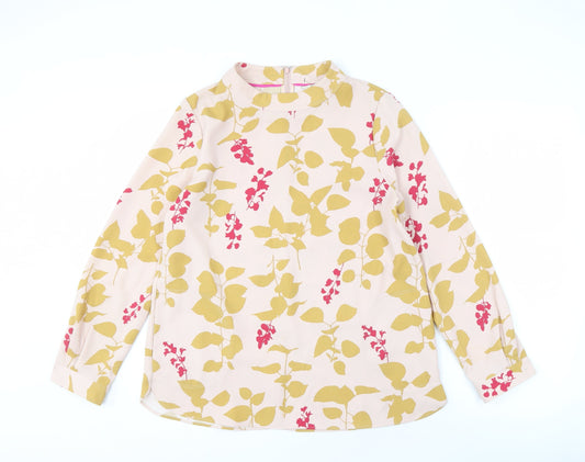 Boden Women's Multicoloured Floral Blouse, Size 12