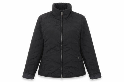 Womens UK Size 6 Geox Black Puffer Jacket
