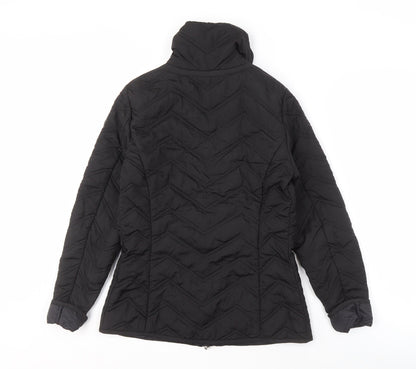 Womens UK Size 6 Geox Black Puffer Jacket
