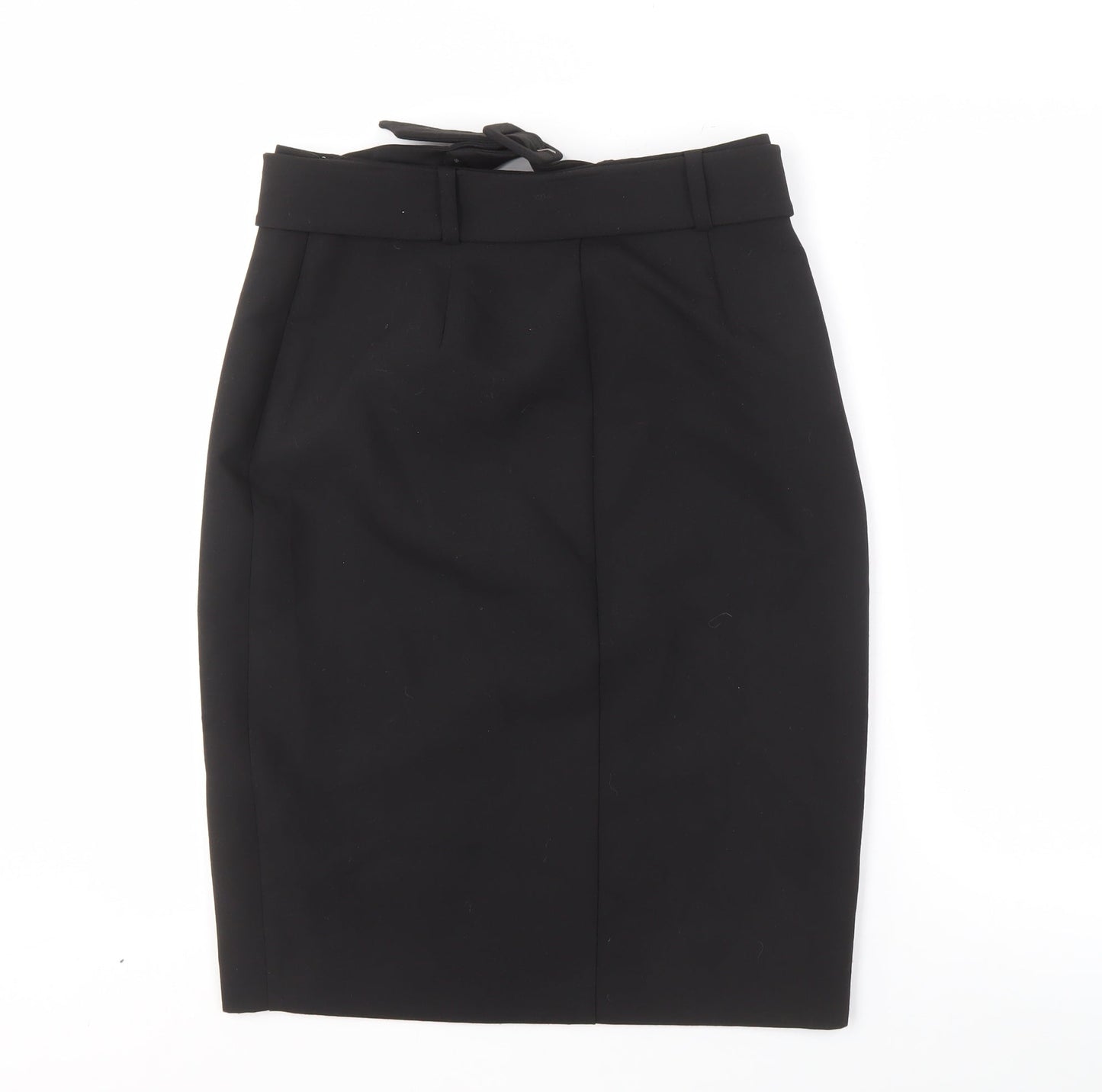 Hallhuber Women's Black Pencil Skirt, Size 10, Formal