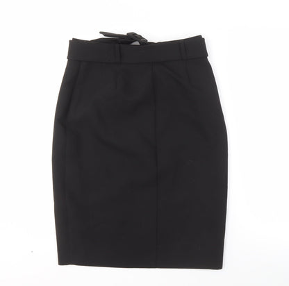 Hallhuber Women's Black Pencil Skirt, Size 10, Formal