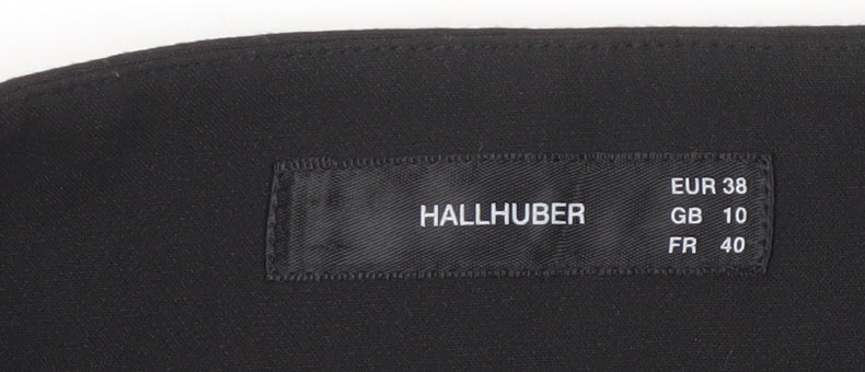 Hallhuber Women's Black Pencil Skirt, Size 10, Formal