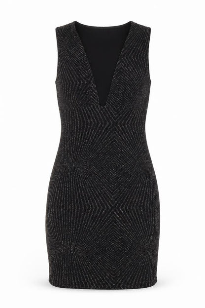 Topshop Women's Black Bodycon Dress Size 10