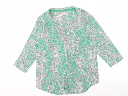 Womens UK Size 20 Marks and Spencer Green Basic Blouse
