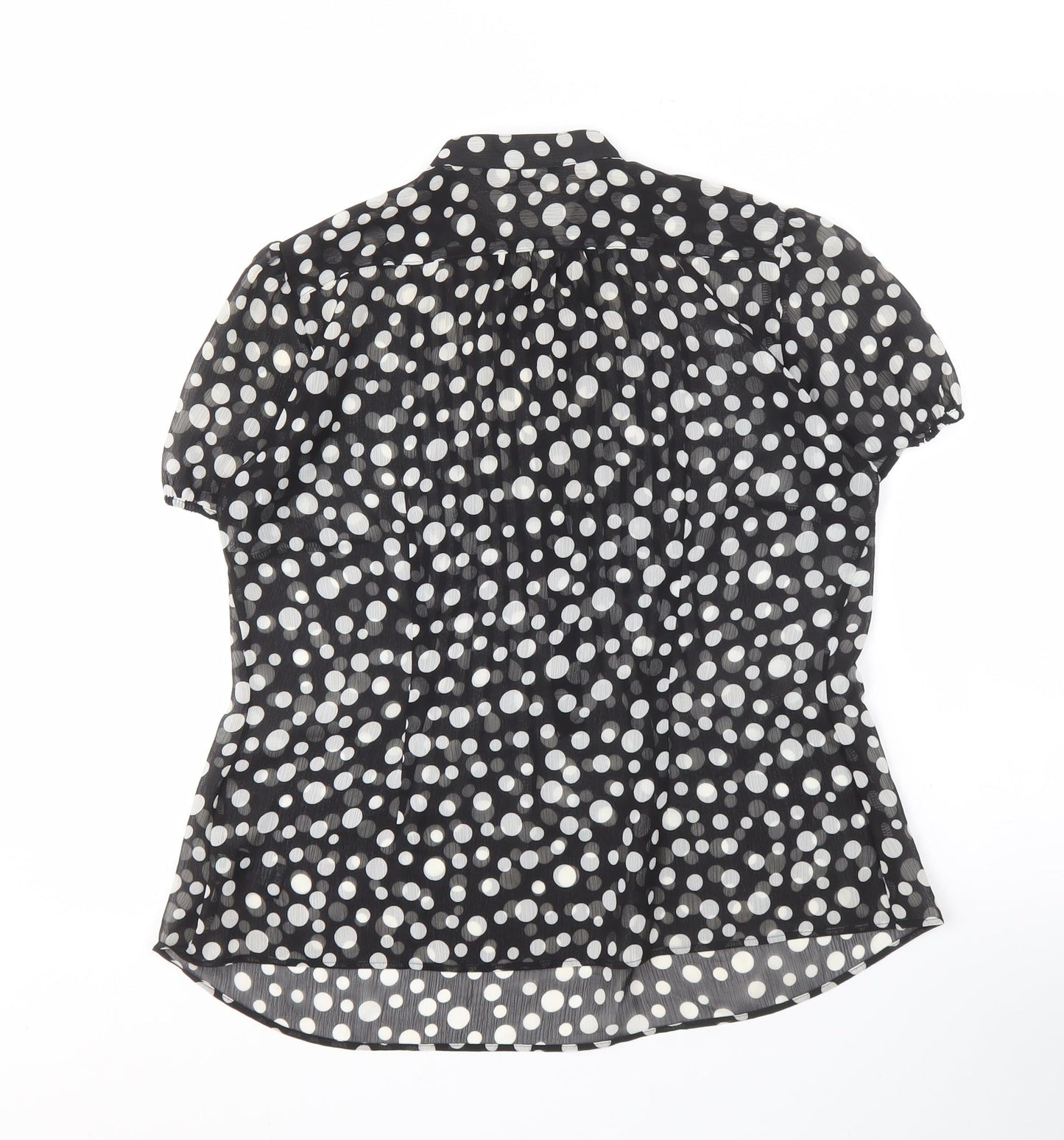 Womens UK Size 12 Marks and Spencer Black Camisole Blouse