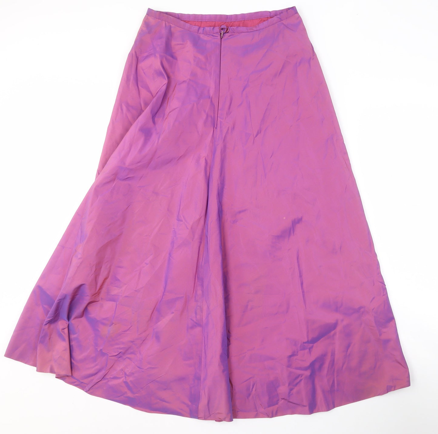 Monsoon Women's Long Purple Silk Skirt Size 10