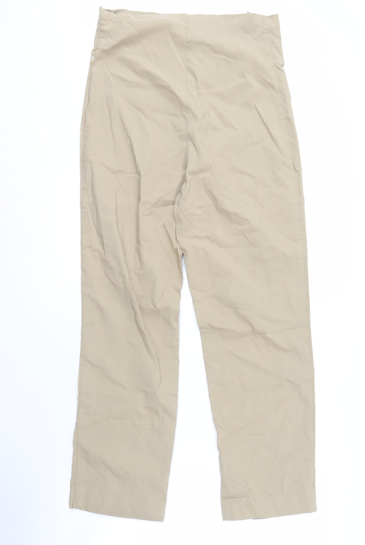 Noppies Women's Beige Trousers M Viscose Blend