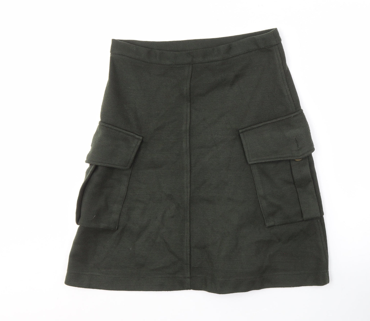 Womens UK Size M Zara Cargo Knit Skirt