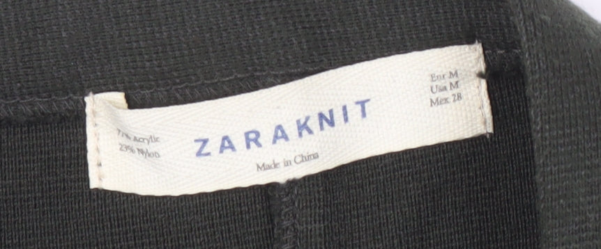 Womens UK Size M Zara Cargo Knit Skirt