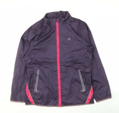 GO SPORT Women's Purple Windbreaker Jacket M
