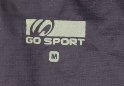 GO SPORT Women's Purple Windbreaker Jacket M