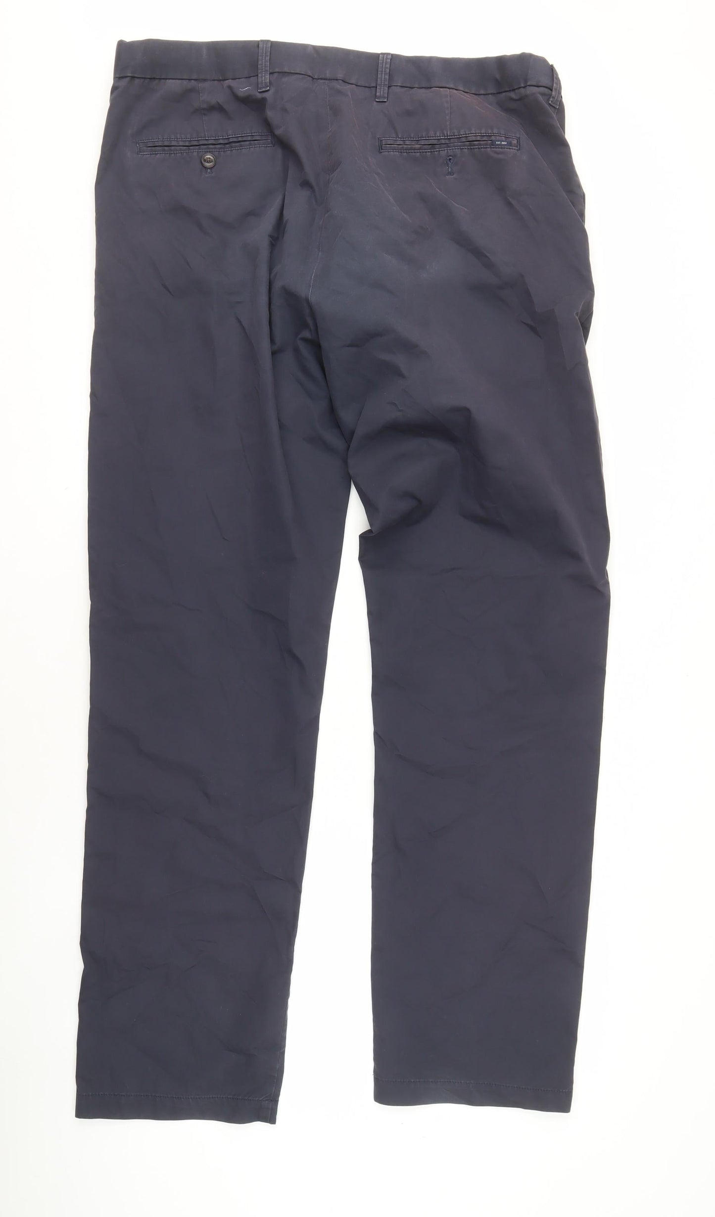 Marks and Spencer Men's Blue Trousers Size 40