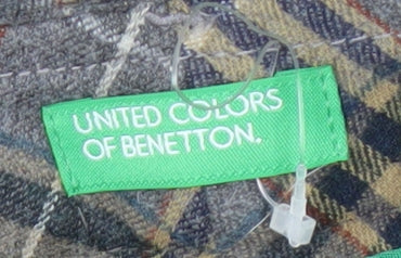 Womens UK Size 14 United Colors of Benetton   Multicoloured Trousers