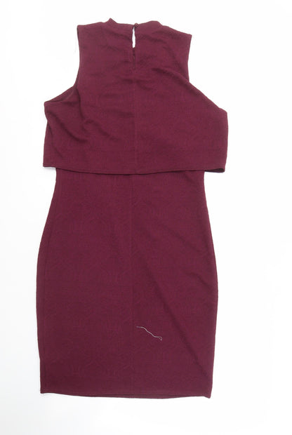 New Look Women’s Purple Sheath Dress Size 14