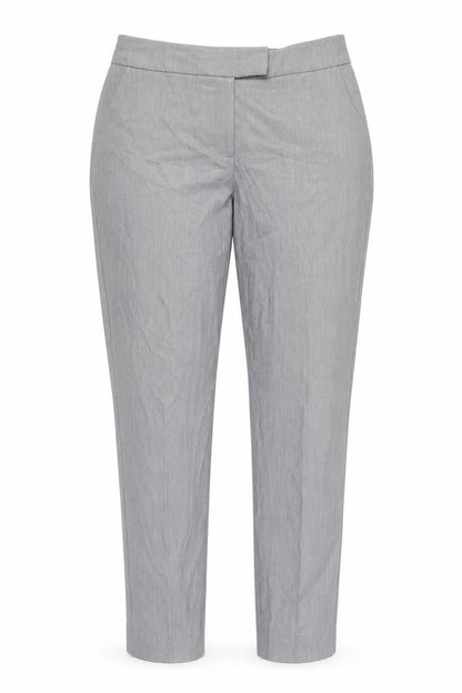 Womens UK Size 12 Warehouse Regular Fit Business Casual Grey Trousers