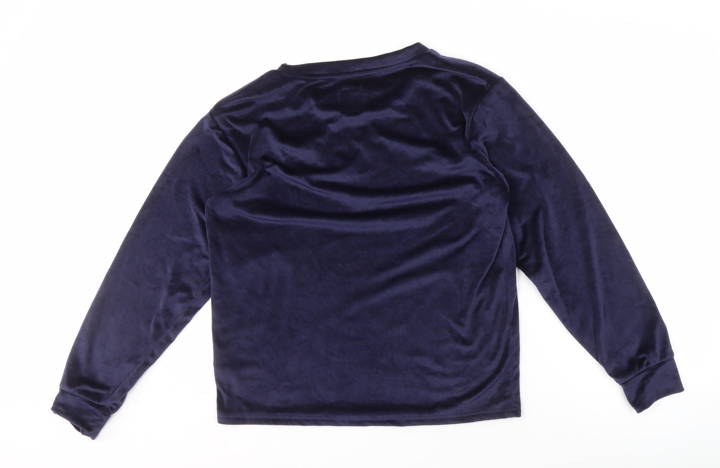 Star Wars Teens Blue Pyjama Top Size 10-12 Velour Jumper