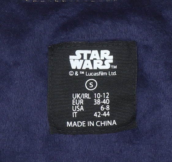 Star Wars Teens Blue Pyjama Top Size 10-12 Velour Jumper