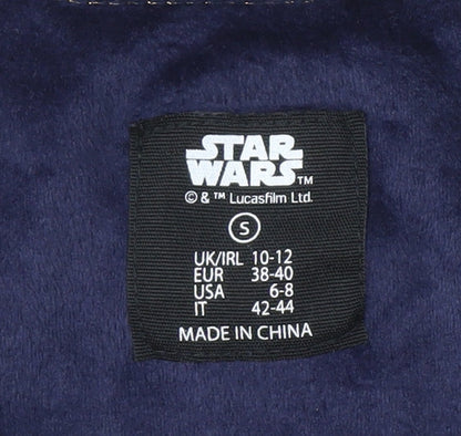 Star Wars Teens Blue Pyjama Top Size 10-12 Velour Jumper