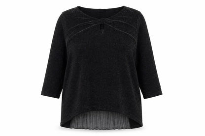 Womens UK Size 12 Klass Black  Blouse