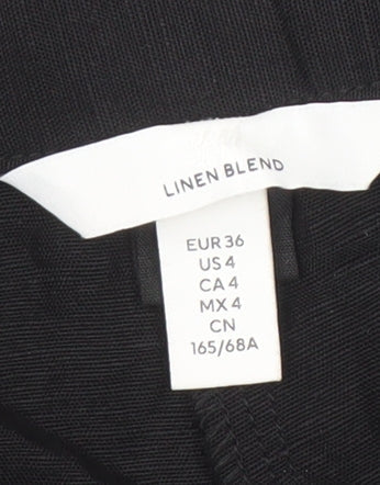 Womens UK Size 8 H&M Relaxed Fit Chino Shorts
