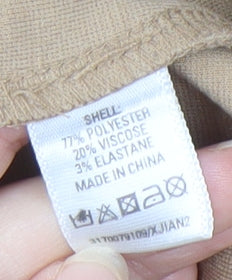 Oasis Women Beige Sheath Dress Size 12 - Party Ready