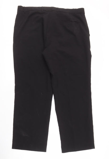 Marks and Spencer Black Men's Trousers Size M