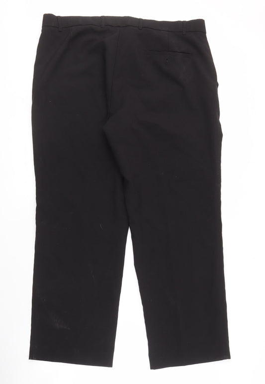 Marks and Spencer Black Men's Trousers Size M
