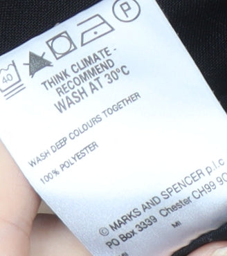 Marks and Spencer Black Men's Trousers Size M