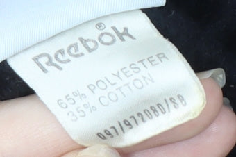 Reebok Women's Black Full Zip Hoodie, Size 12, Excellent