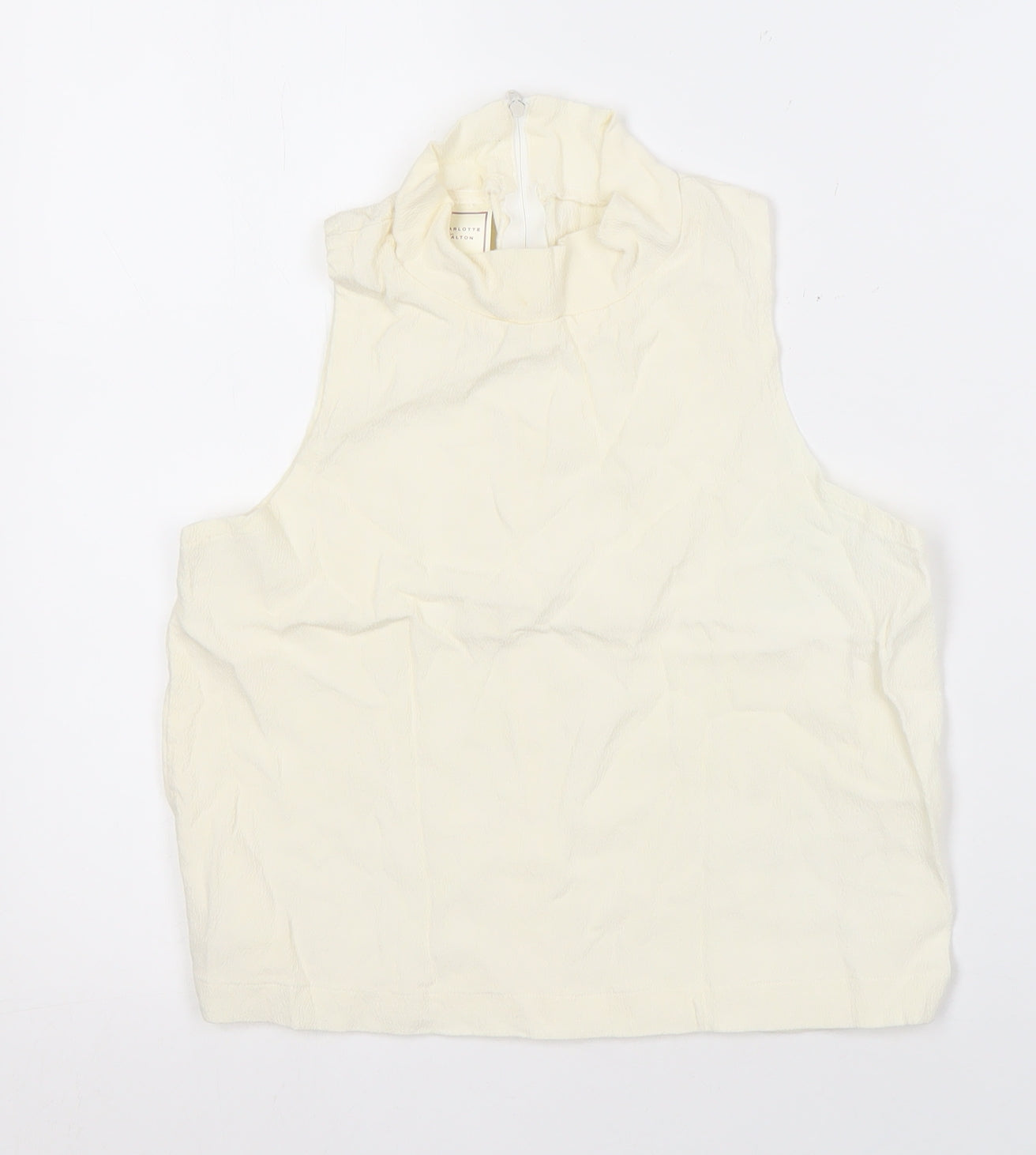 Womens UK Size 14 Charlotte Halton Ivory  Tank