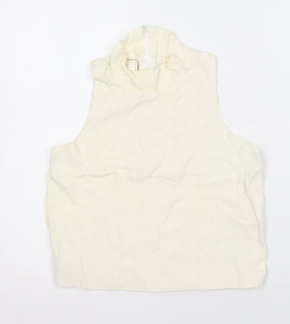 Womens UK Size 14 Charlotte Halton Ivory  Tank