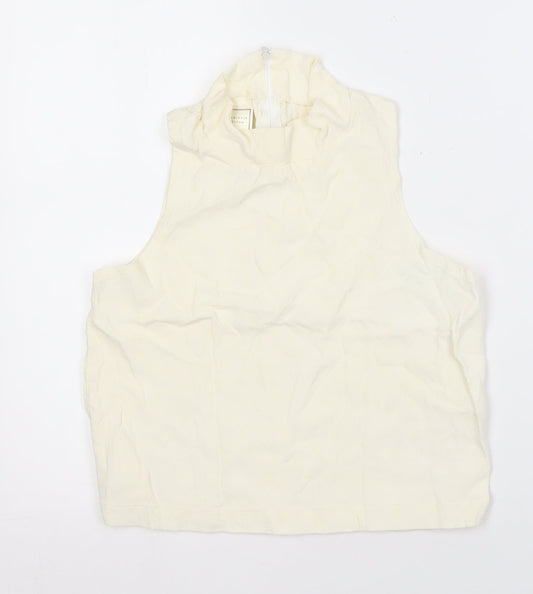 Womens UK Size 14 Charlotte Halton Ivory  Tank