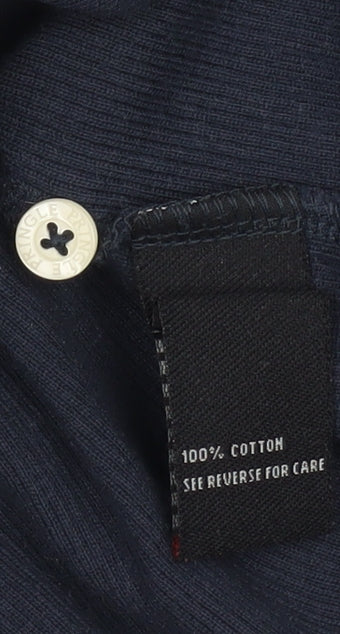 Pringle Golf Men's Blue Polo, Medium, Short Sleeve, Cotton