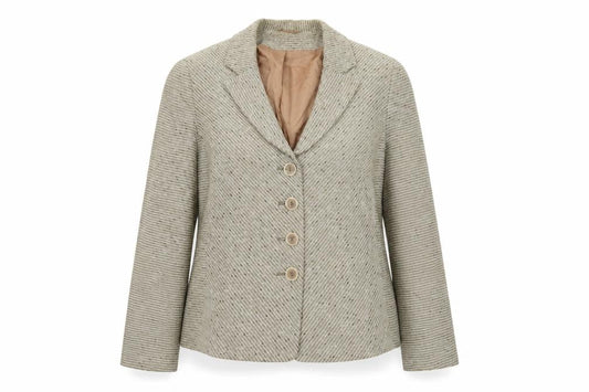 Womens UK Size 14 Alex & Co. Regular Beige Blazer