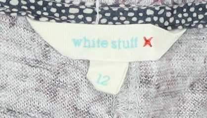 Womens UK Size 12 White Stuff Multicoloured Basic T-Shirt