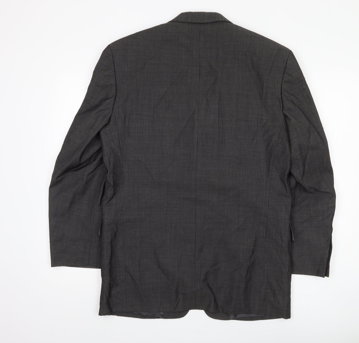 Austin Reed Men's Black Short Wool Blazer, 38S