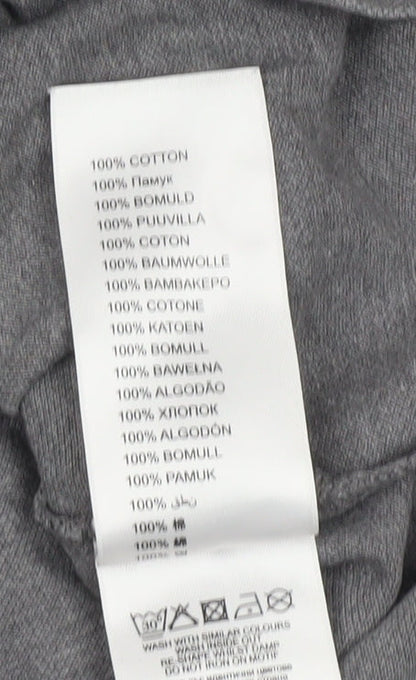 Ben Sherman Grey polo shirt, Size Large.