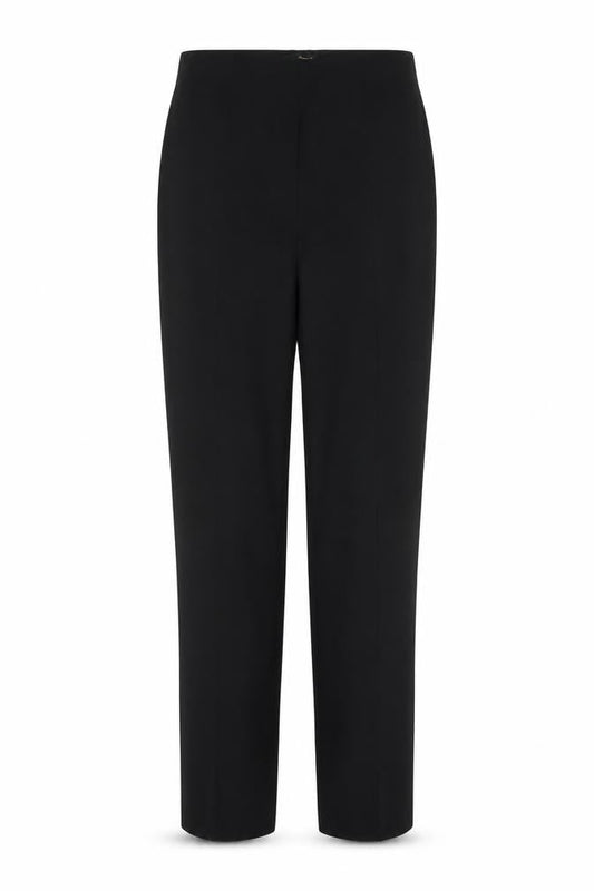 Womens UK Size 12 Massimo Dutti Regular Fit  Black Trousers