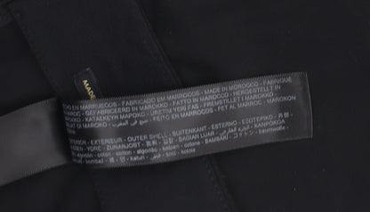 Womens UK Size 12 Massimo Dutti Regular Fit  Black Trousers