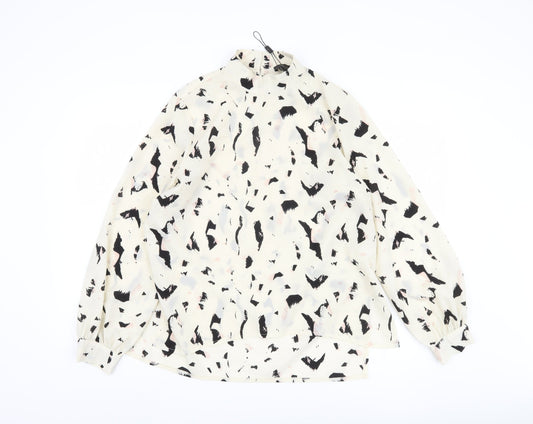 AX Paris Women's Multicoloured Animal Print Blouse