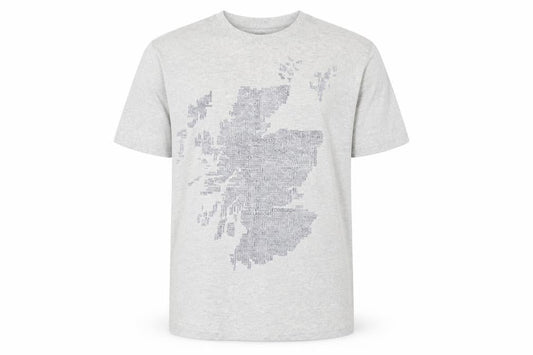 Urban Pirate Men's Grey Graphic Print T-Shirt, M