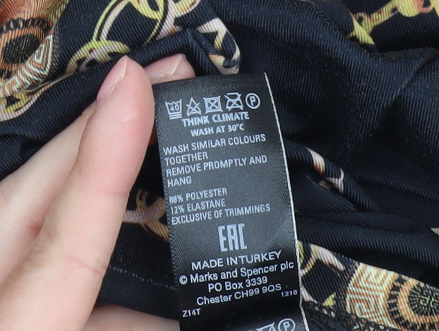 Marks and Spencer Women's Black Long Skirt Size 24