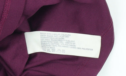 FatFace Women's Purple A-Line Lace Dress, Size 12