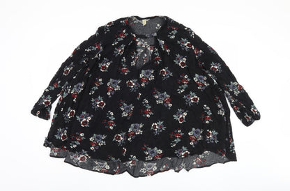 Womens UK Size  Free People Black  Blouse